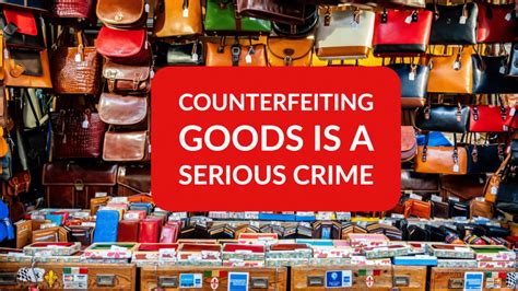 selling counterfeit goods criminal offence